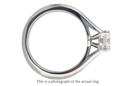 Cartier 0.50ct F/VS1 1895 Round Brilliant Diamond Engagement Ring - Bloomsbury Manor Ltd