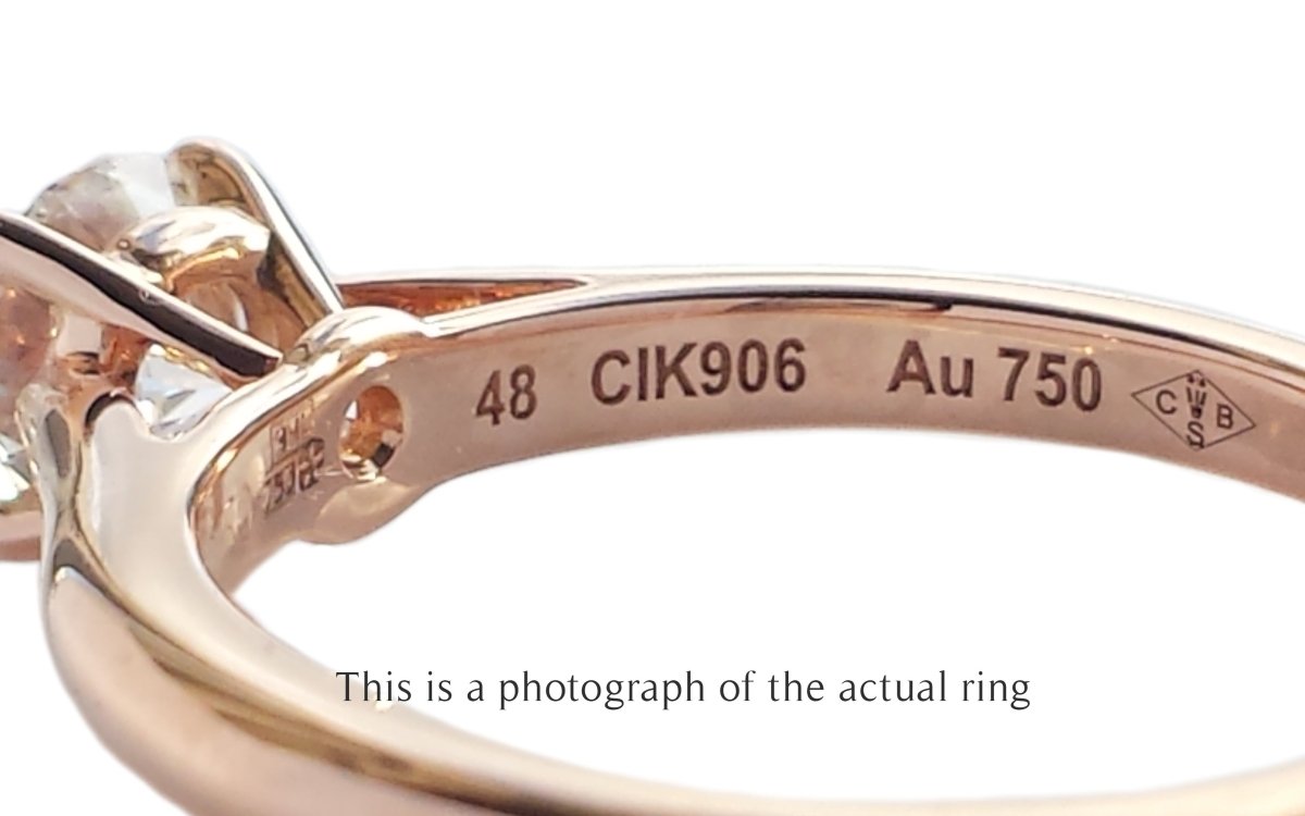 Cartier 0.50ct H/VS1 1895 Round Brilliant Cut Diamond Ring - Bloomsbury Manor Ltd