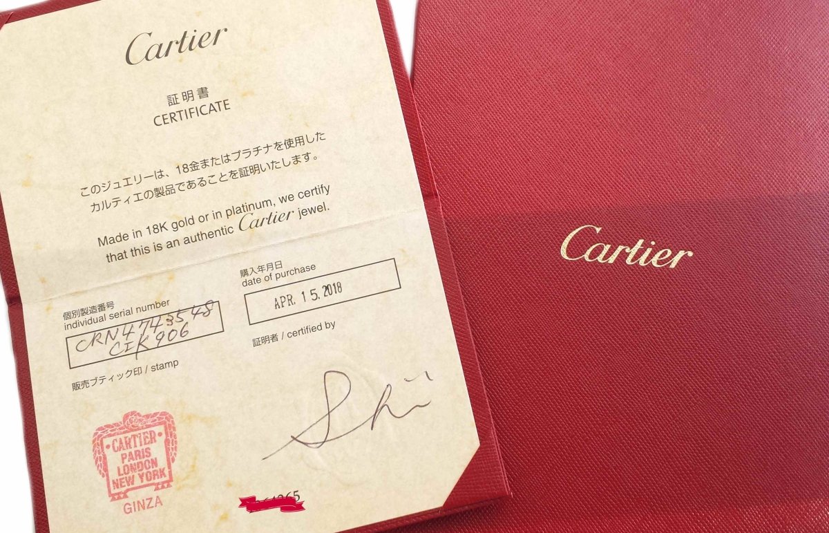 Cartier 0.50ct H/VS1 1895 Round Brilliant Cut Diamond Ring - Bloomsbury Manor Ltd