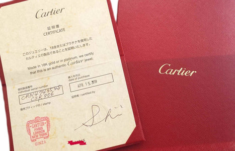 Cartier 0.50ct H/VS1 1895 Round Brilliant Cut Diamond Ring - Bloomsbury Manor Ltd