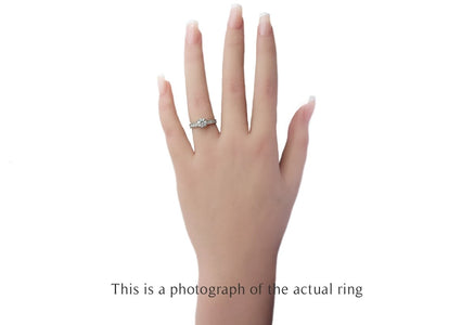 Cartier 0.70ct H/VVS1 1895 Diamond Engagement Ring Side Stones - Bloomsbury Manor Ltd