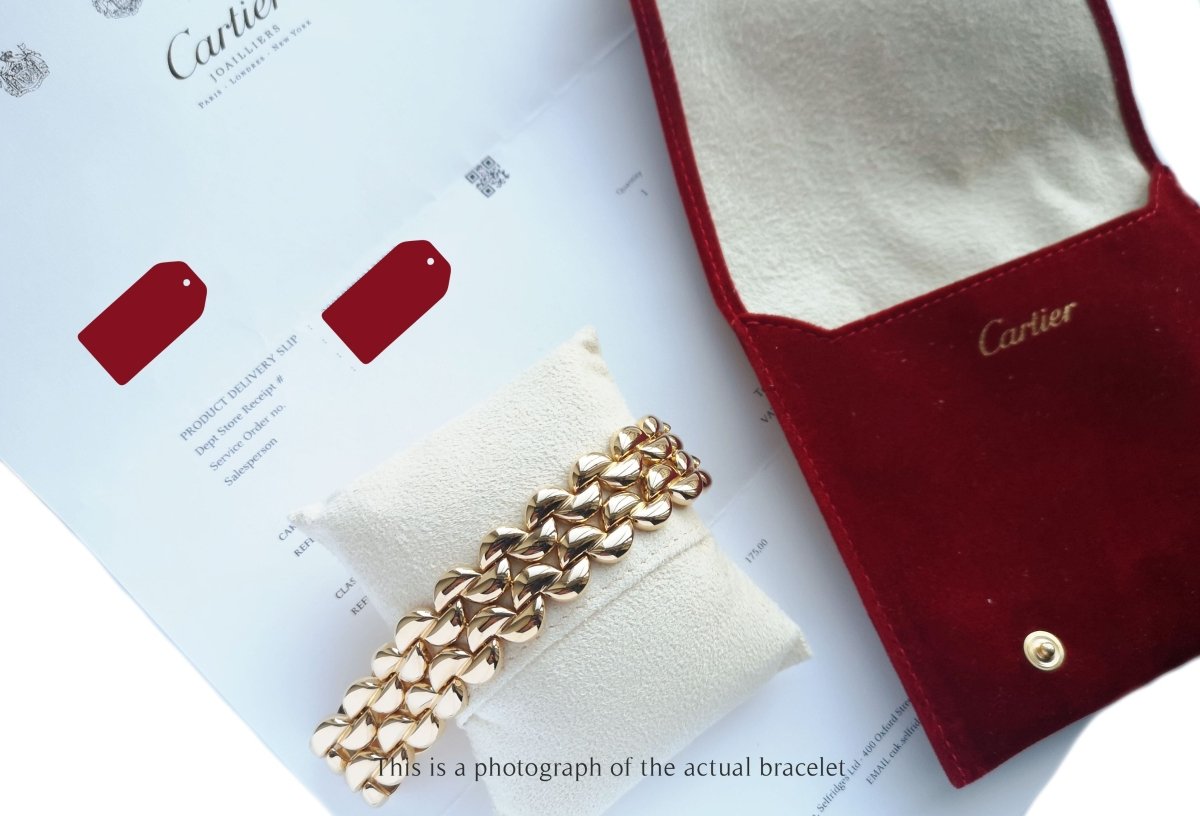 Cartier 1996 Syla Demi Lune 4 - Row Bracelet - Bloomsbury Manor Ltd