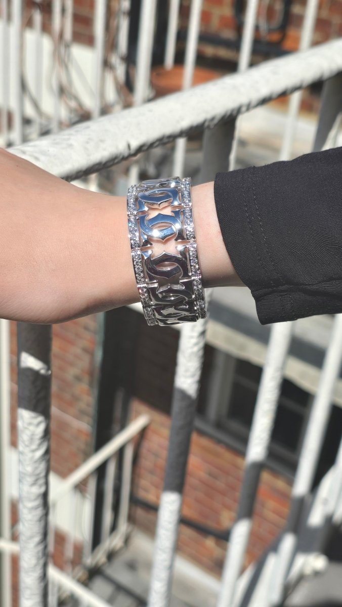 Cartier Entrelaces Double C Bracelet - Bloomsbury Manor Ltd