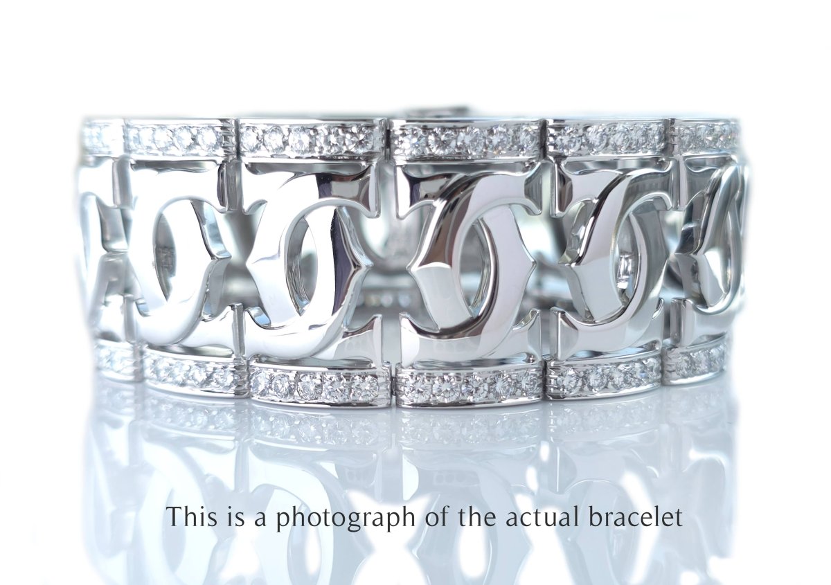 Cartier Entrelaces Double C Bracelet - Bloomsbury Manor Ltd