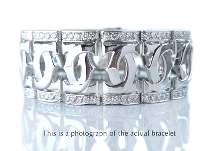 Cartier Entrelaces Double C Bracelet - Bloomsbury Manor Ltd