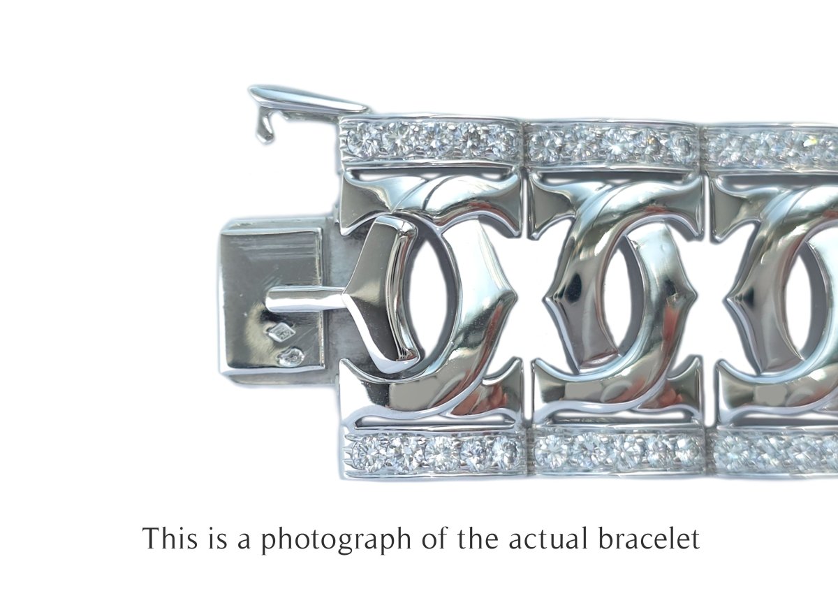 Cartier Entrelaces Double C Bracelet - Bloomsbury Manor Ltd