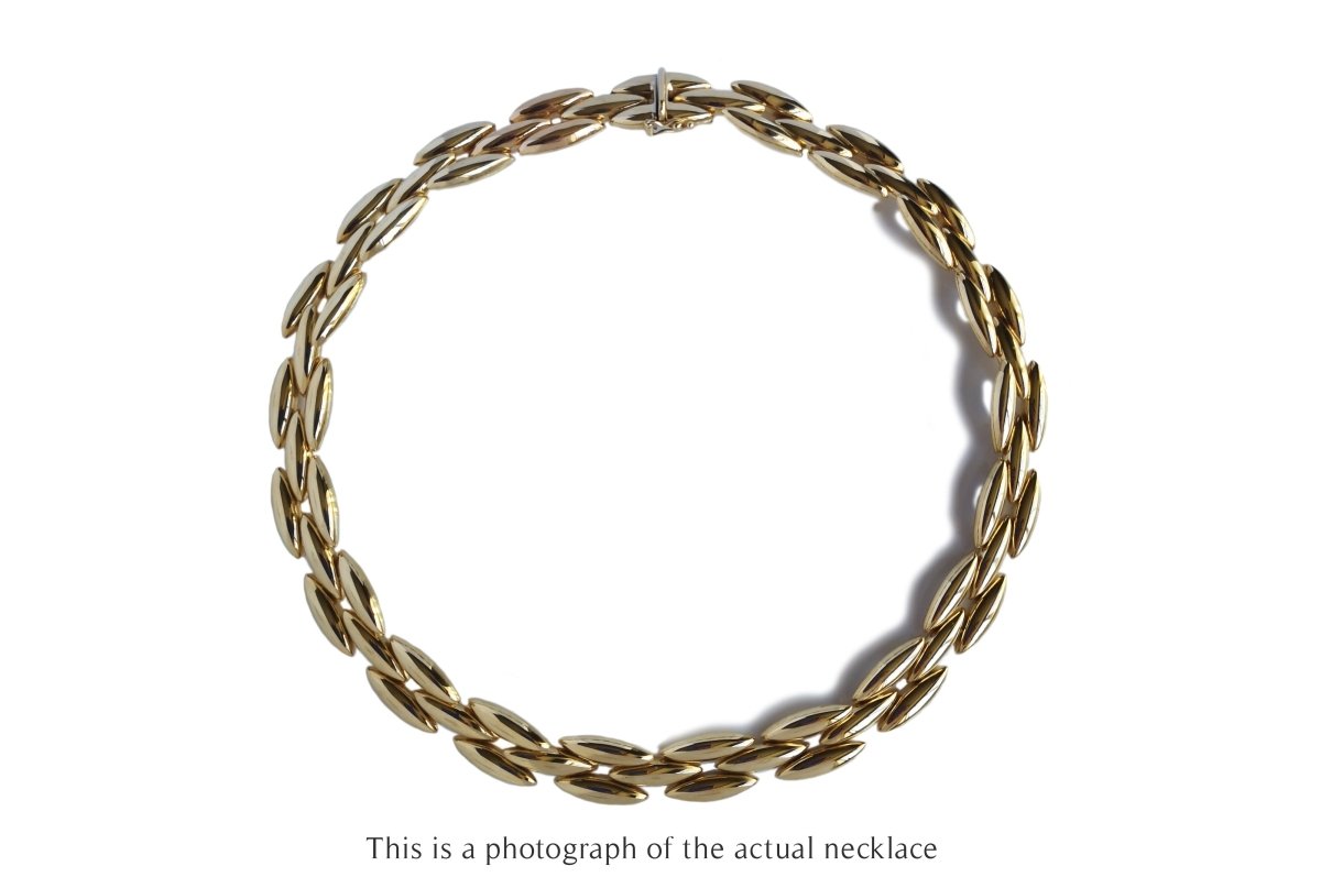 Cartier Gentiane Necklace 18k Gold - Bloomsbury Manor Ltd