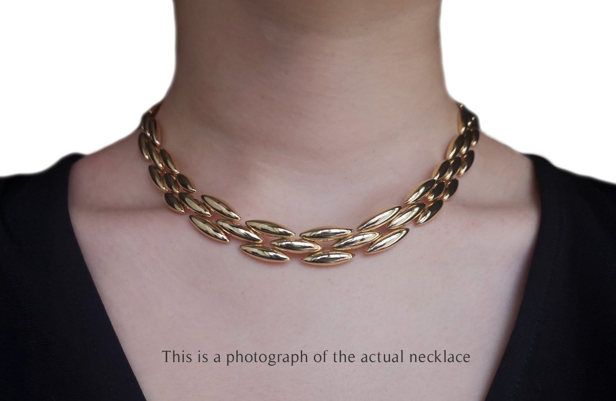 Cartier Gentiane Necklace in 18k Gold - Bloomsbury Manor Ltd