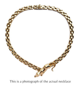 Cartier Maillon Walking Panthere Pendant Necklace - Bloomsbury Manor Ltd