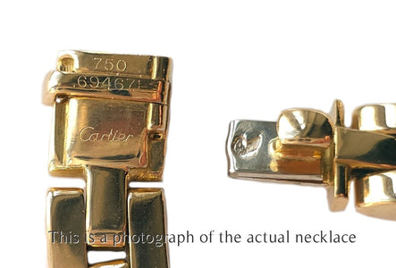 Cartier Maillon Walking Panthere Pendant Necklace - Bloomsbury Manor Ltd