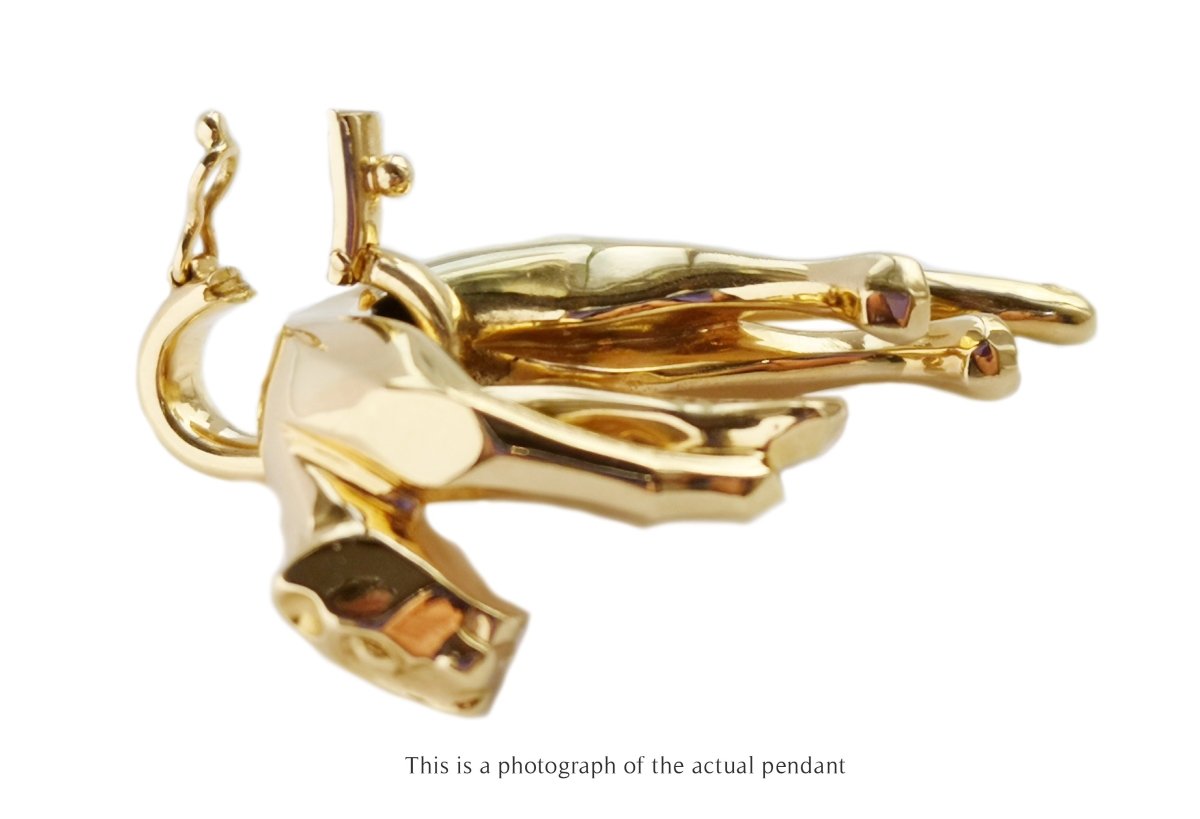 Cartier Panthere 18k Gold Pendant 21.6g - Bloomsbury Manor Ltd