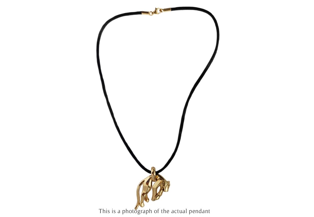 Cartier Panthere 18k Gold Pendant 21.6g - Bloomsbury Manor Ltd