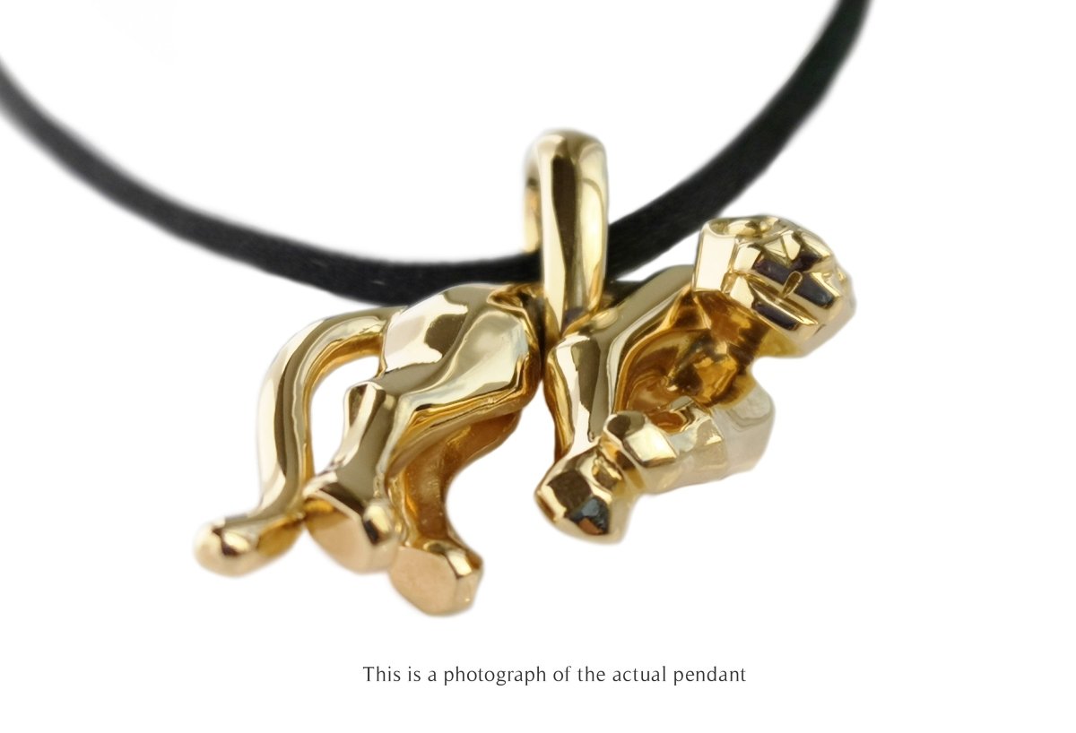 Cartier Panthere 18k Gold Pendant 21.6g - Bloomsbury Manor Ltd