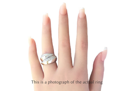 Cartier Panthere Griffe Diamond 18k White Gold RIng - Bloomsbury Manor Ltd