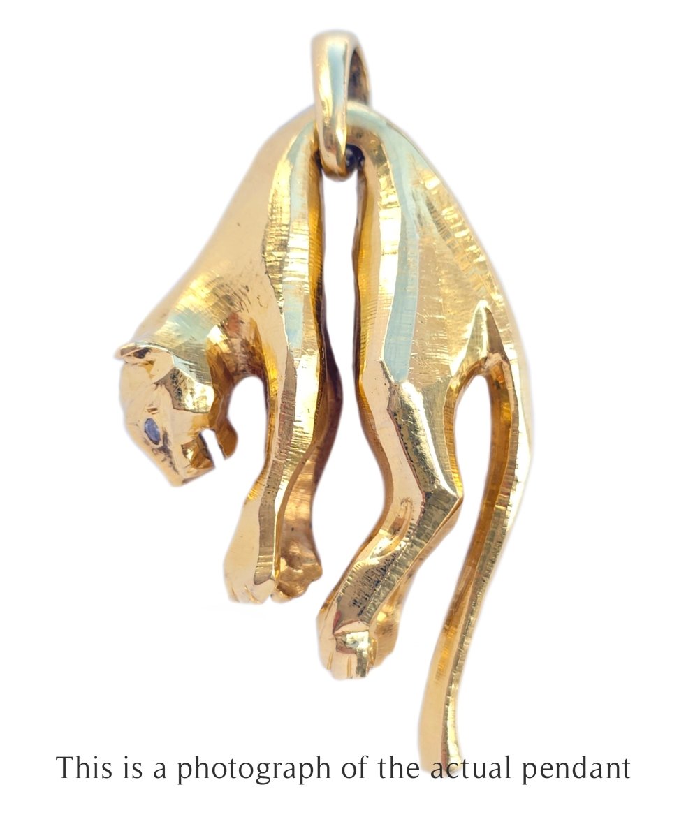 Cartier Panthere Molle Diamond Pendant - Bloomsbury Manor Ltd