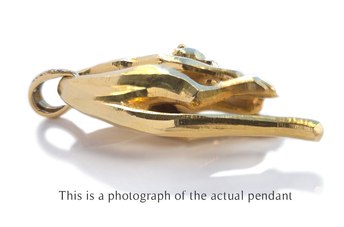 Cartier Panthere Molle Diamond Pendant - Bloomsbury Manor Ltd
