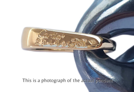 Cartier Panthere Silverium Pendant - Bloomsbury Manor Ltd
