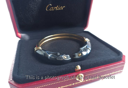 Cartier Silverium Panthere Bracelet Cert + Box - Bloomsbury Manor Ltd