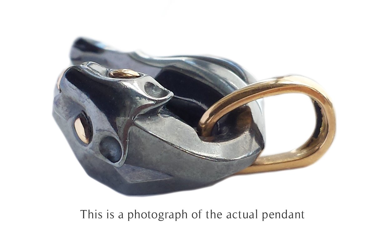 Cartier Silverium Panthère Pendant - Bloomsbury Manor Ltd