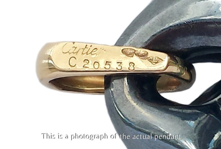 Cartier Silverium Panthère Pendant - Bloomsbury Manor Ltd