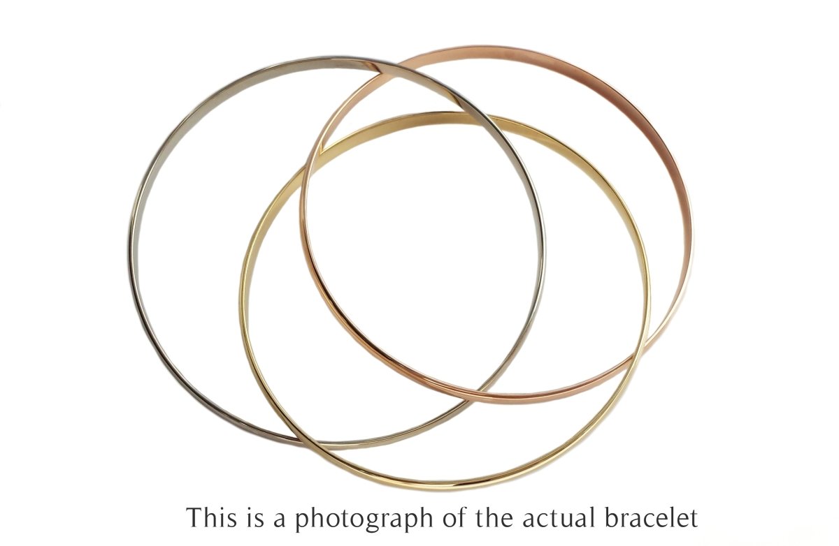 Cartier Trinity 18k Gold Small Model Bracelet RRP £7650 - Bloomsbury Manor Ltd