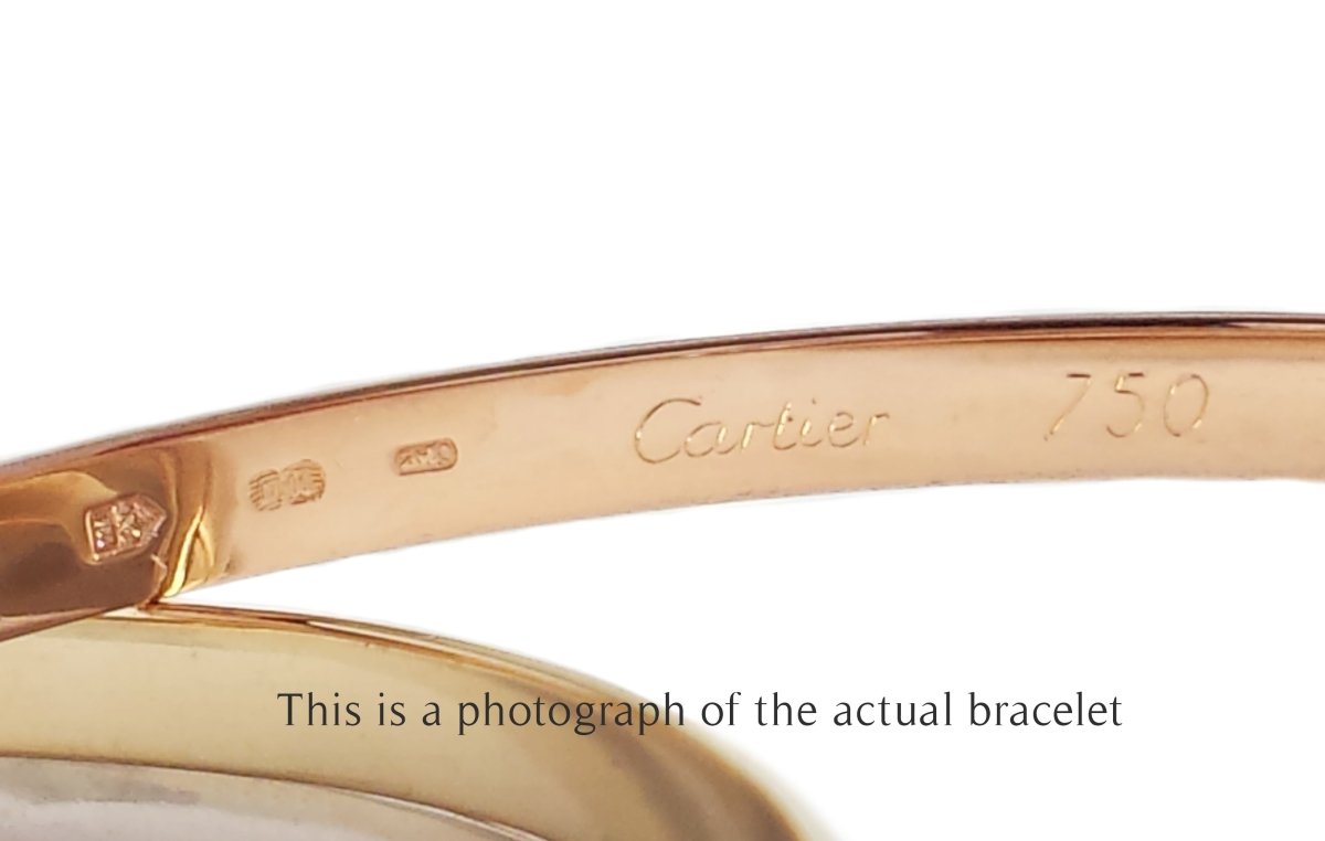 Cartier Trinity 18k Gold Small Model Bracelet RRP £7650 - Bloomsbury Manor Ltd
