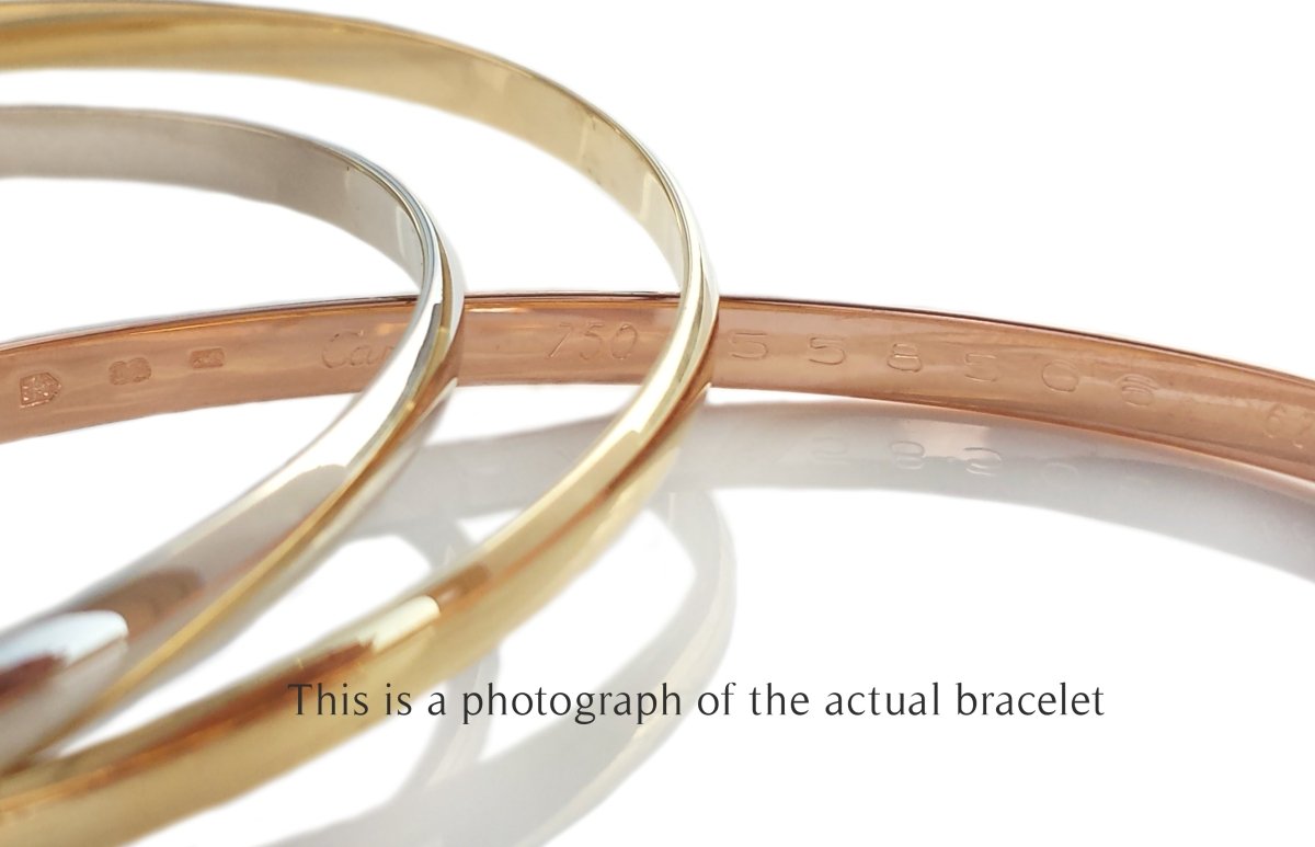 Cartier Trinity 18k Gold Small Model Bracelet RRP £7650 - Bloomsbury Manor Ltd