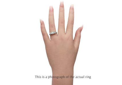 Mid Century 1.35tcw Old European Cut Diamond Engagement Ring - Bloomsbury Manor Ltd