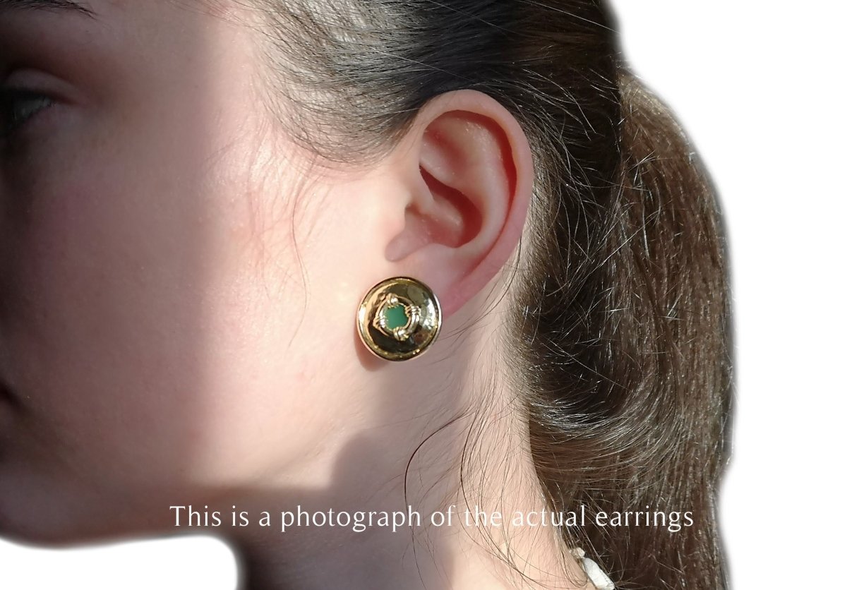 Theo Fennell Vintage 1989 18k Yellow Gold Nautical Earrings - Bloomsbury Manor Ltd