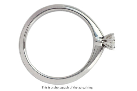 Tiffany & Co 0.24ct E/IF Round Brilliant Diamond Engagement Ring - Bloomsbury Manor Ltd