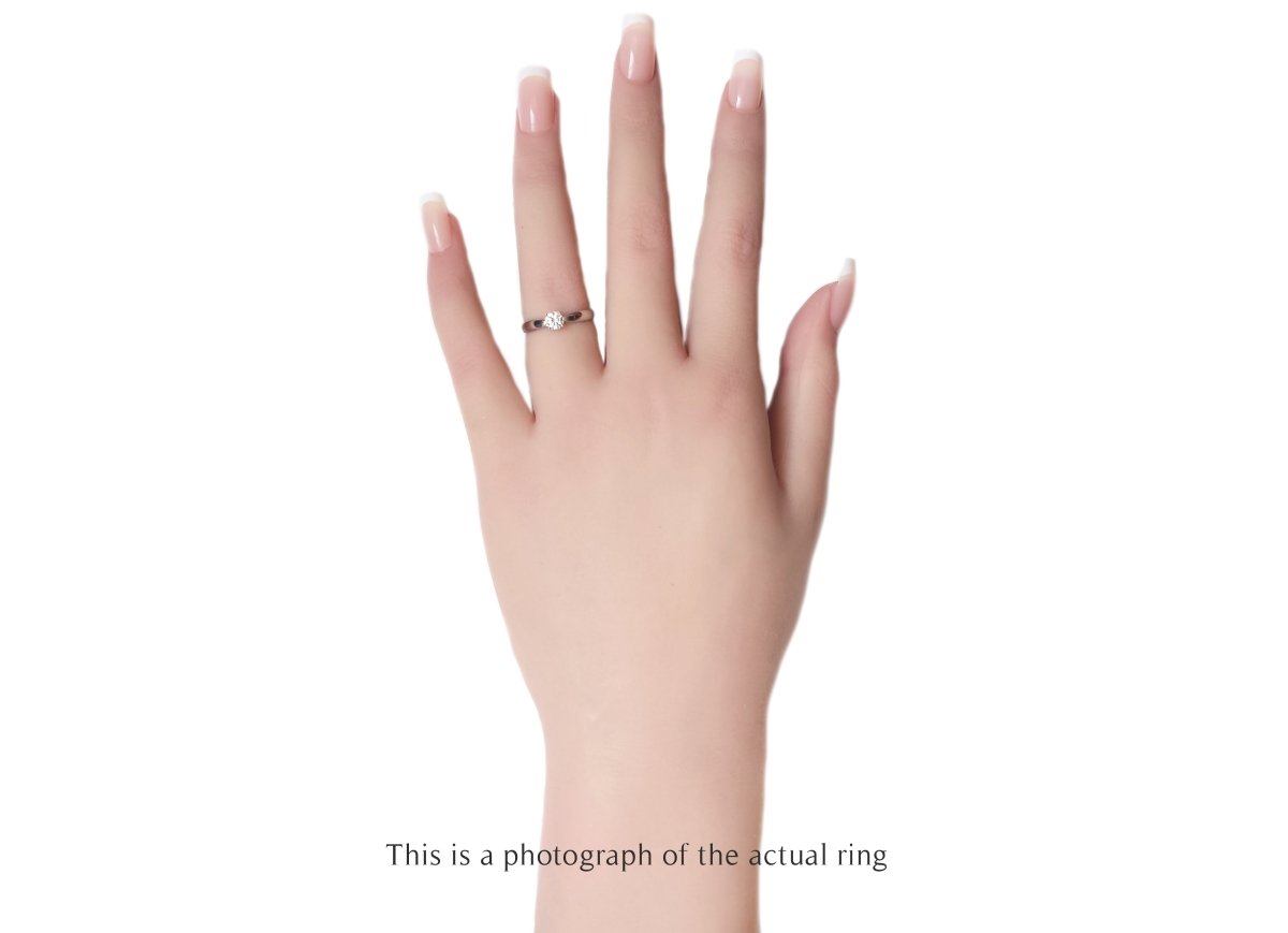 Tiffany & Co 0.29ct E/VS1 Round Brilliant Diamond Harmony Engagement Ring - Bloomsbury Manor Ltd