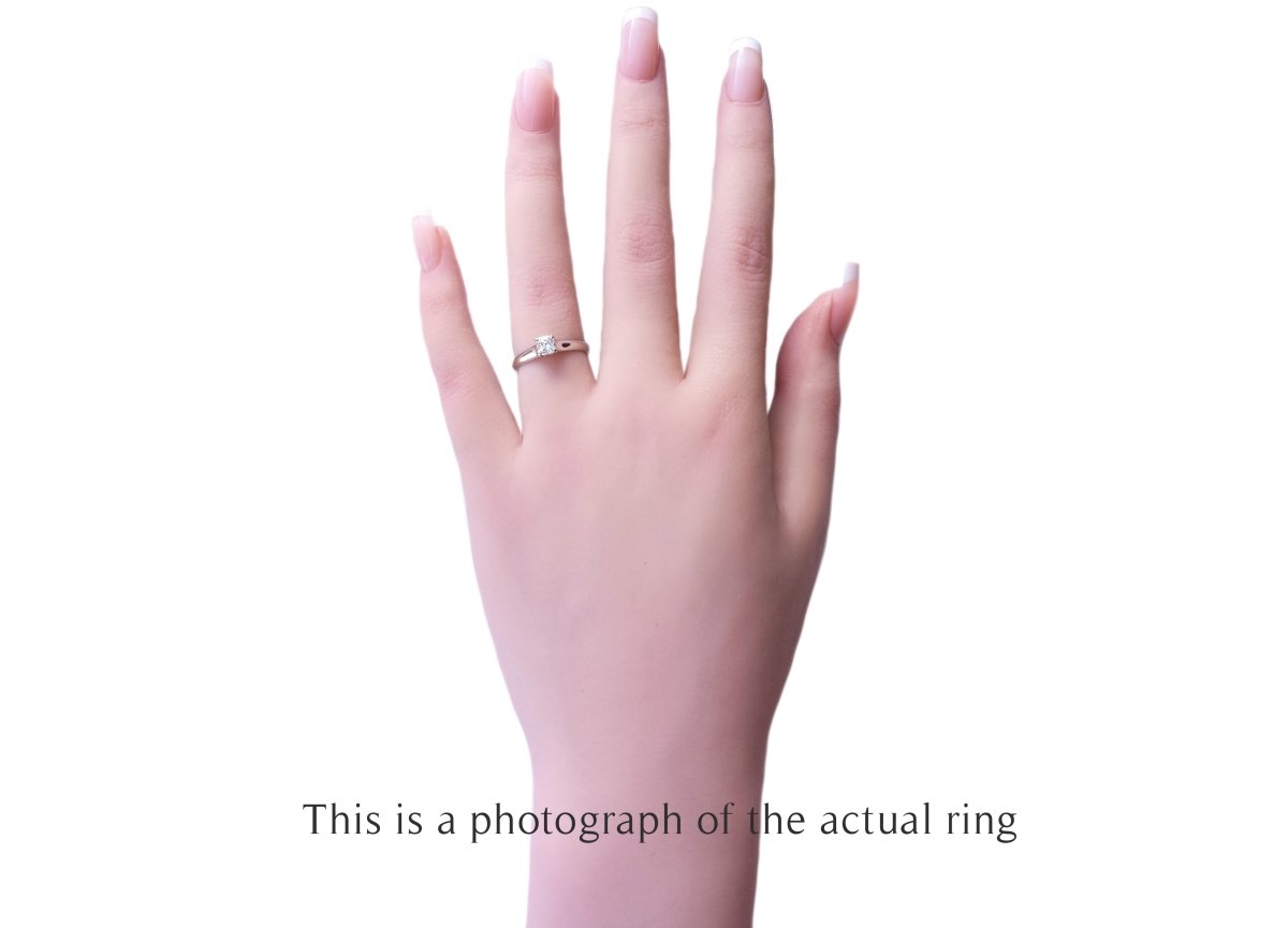 Tiffany & Co 0.38ct F/VVS1 Lucida Diamond Engagement Ring - Bloomsbury Manor Ltd