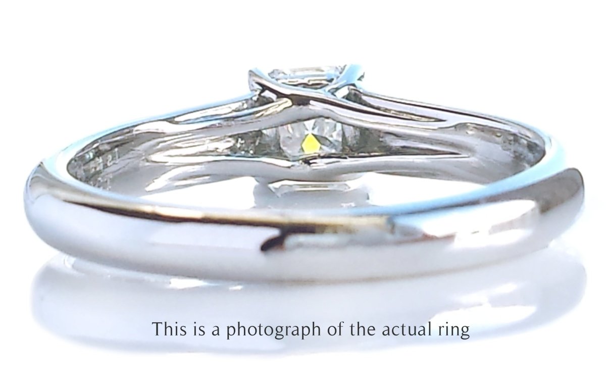 Tiffany & Co 0.38ct F/VVS1 Lucida Diamond Engagement Ring - Bloomsbury Manor Ltd