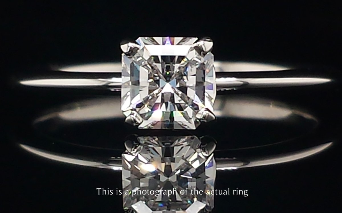 Tiffany D/VS2 Triple XXX 'True' Diamond Engagement