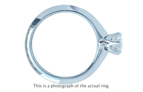 Tiffany & Co 0.48ct F/VS2 Round Brilliant Diamond Engagement Ring - Bloomsbury Manor Ltd