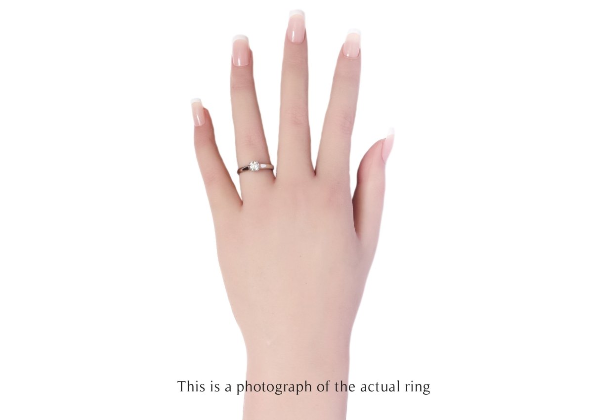 Tiffany & Co 0.52ct E/VVS2 Lucida Diamond Engagement Ring - Bloomsbury Manor Ltd