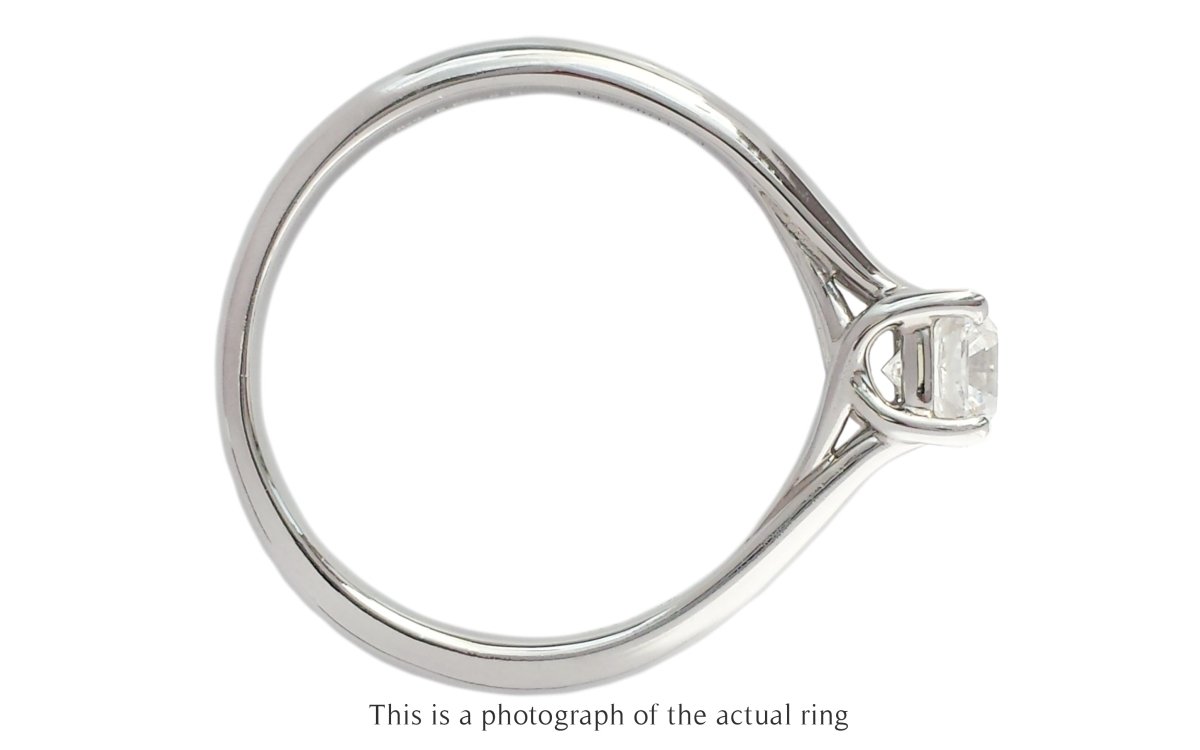 Tiffany & Co 0.52ct E/VVS2 Lucida Diamond Engagement Ring - Bloomsbury Manor Ltd