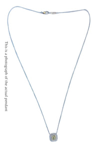 Tiffany & Co 0.52ct Fancy Yellow VS1 Diamond Soleste Pendant - Bloomsbury Manor Ltd