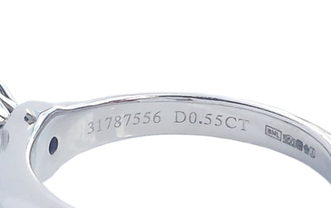 Tiffany & Co 0.55ct F/VVS2 Round Brilliant Diamond Engagement Ring - Bloomsbury Manor Ltd