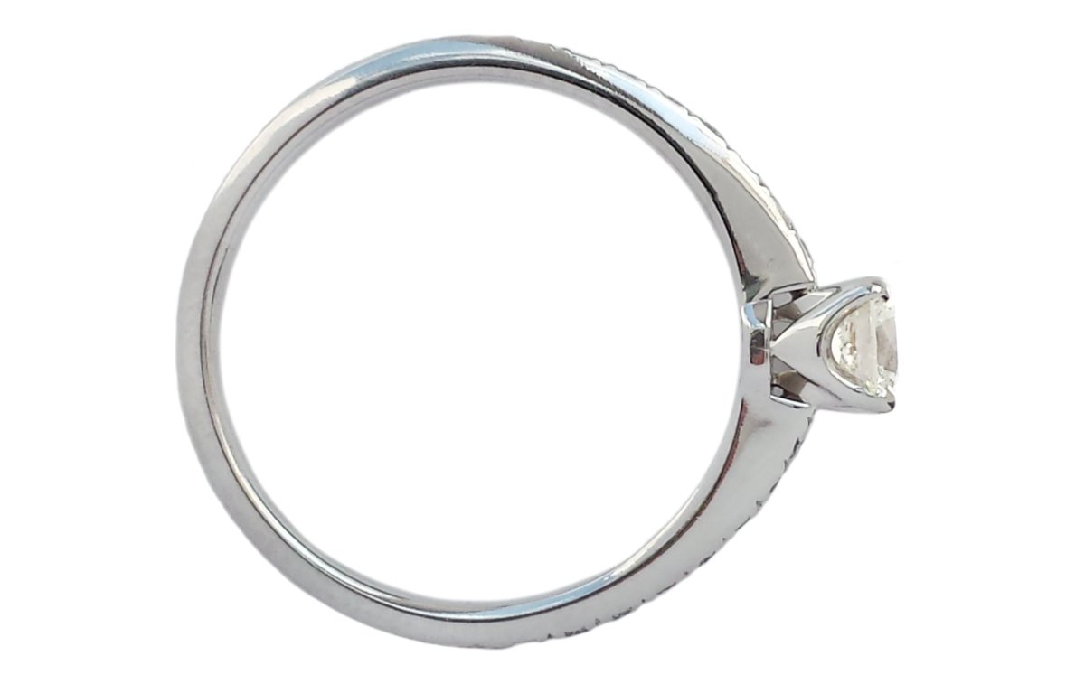 Tiffany & Co. 0.56tcw I/VVS2 Novo Diamond Engagement Ring - Bloomsbury Manor Ltd