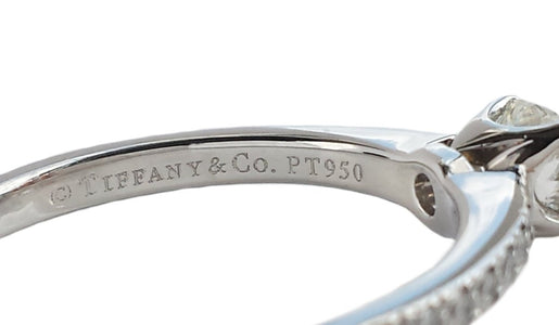 Tiffany & Co. 0.56tcw I/VVS2 Novo Diamond Engagement Ring - Bloomsbury Manor Ltd