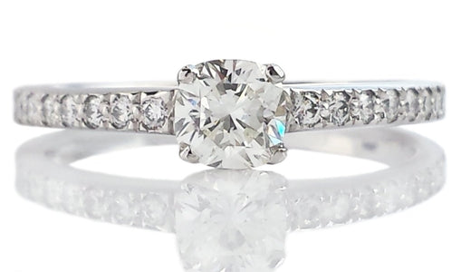 Tiffany & Co. 0.56tcw I/VVS2 Novo Diamond Engagement Ring - Bloomsbury Manor Ltd