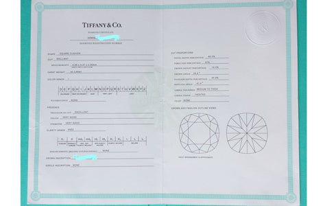 Tiffany & Co. 0.56tcw I/VVS2 Novo Diamond Engagement Ring - Bloomsbury Manor Ltd
