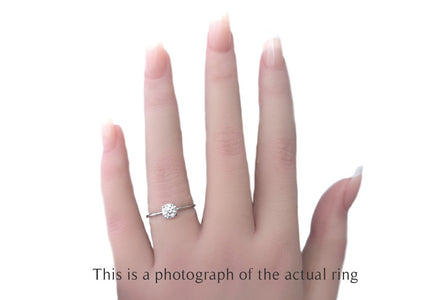 Tiffany & Co 0.61ct D/IF True Round Brilliant Engagement Ring - Bloomsbury Manor Ltd