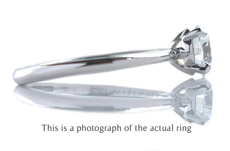 Tiffany & Co 0.61ct D/IF True Round Brilliant Engagement Ring - Bloomsbury Manor Ltd