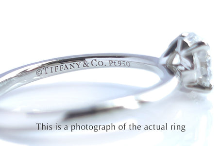 Tiffany & Co 0.61ct D/IF True Round Brilliant Engagement Ring - Bloomsbury Manor Ltd
