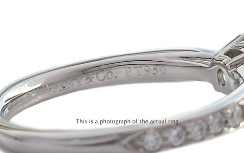 Tiffany & Co 0.62tcw I/VS2 Round Brilliant Diamond Harmony Engagement Ring - Bloomsbury Manor Ltd