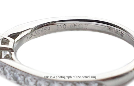 Tiffany & Co 0.62tcw I/VS2 Round Brilliant Diamond Harmony Engagement Ring - Bloomsbury Manor Ltd