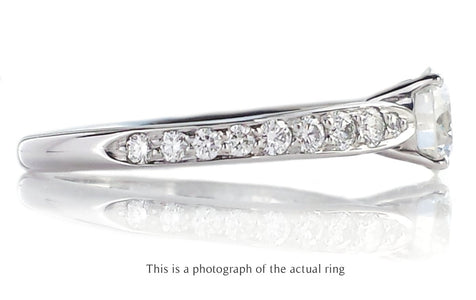 Tiffany & Co 0.62tcw I/VS2 Round Brilliant Diamond Harmony Engagement Ring - Bloomsbury Manor Ltd