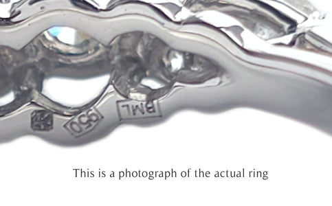 Tiffany & Co. 0.63ct 7-Stone Diamond Engagement Ring - Bloomsbury Manor Ltd